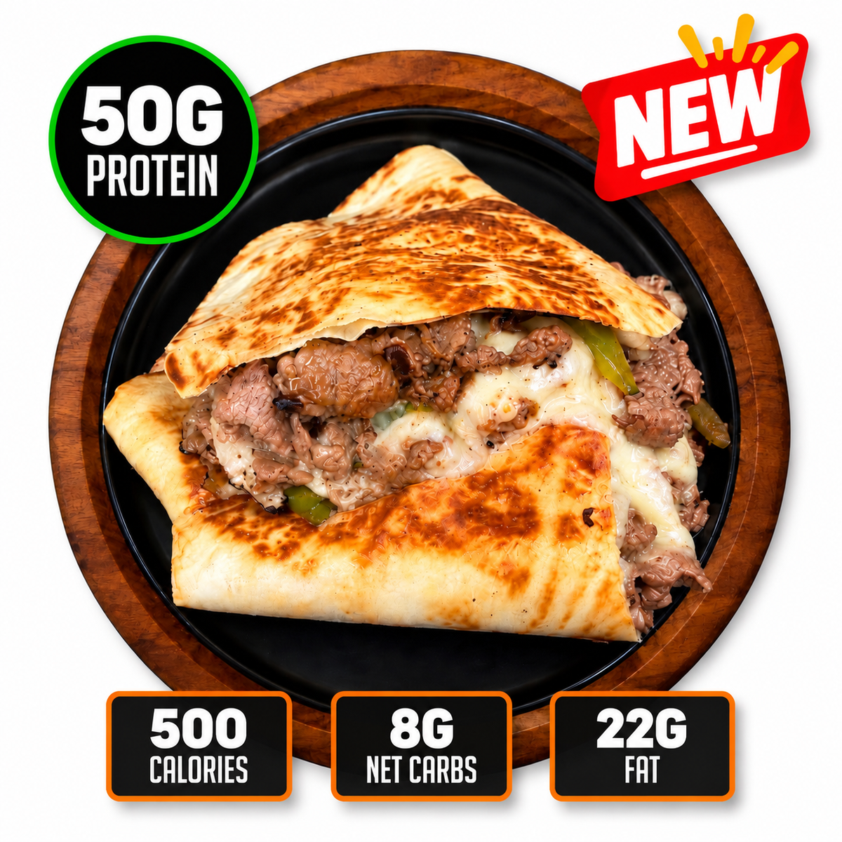 Keto* PHILLY Cheesesteak