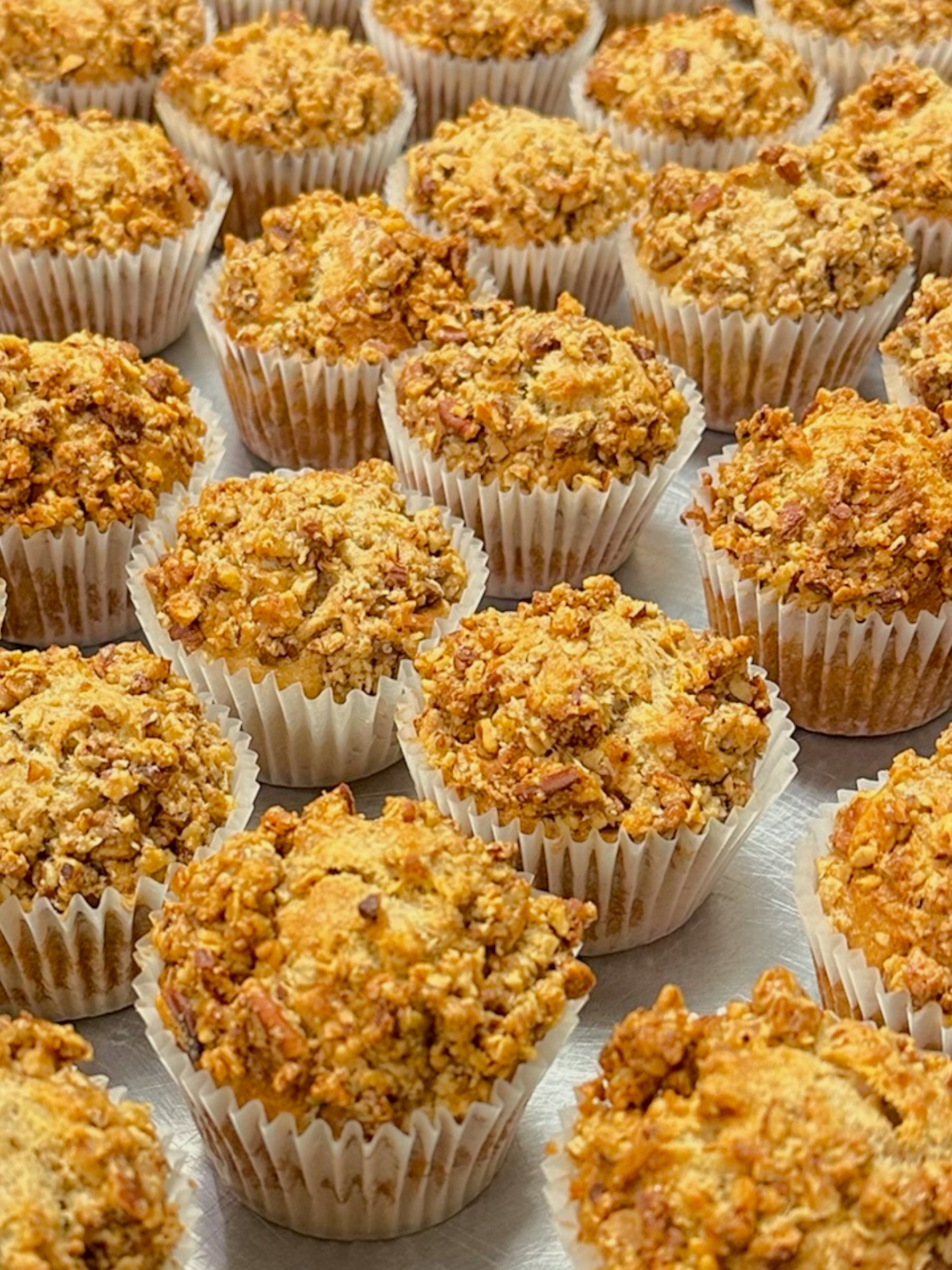 Banana Nut MUFFINS (100% Whey PROTEIN, Banana & Pecans)