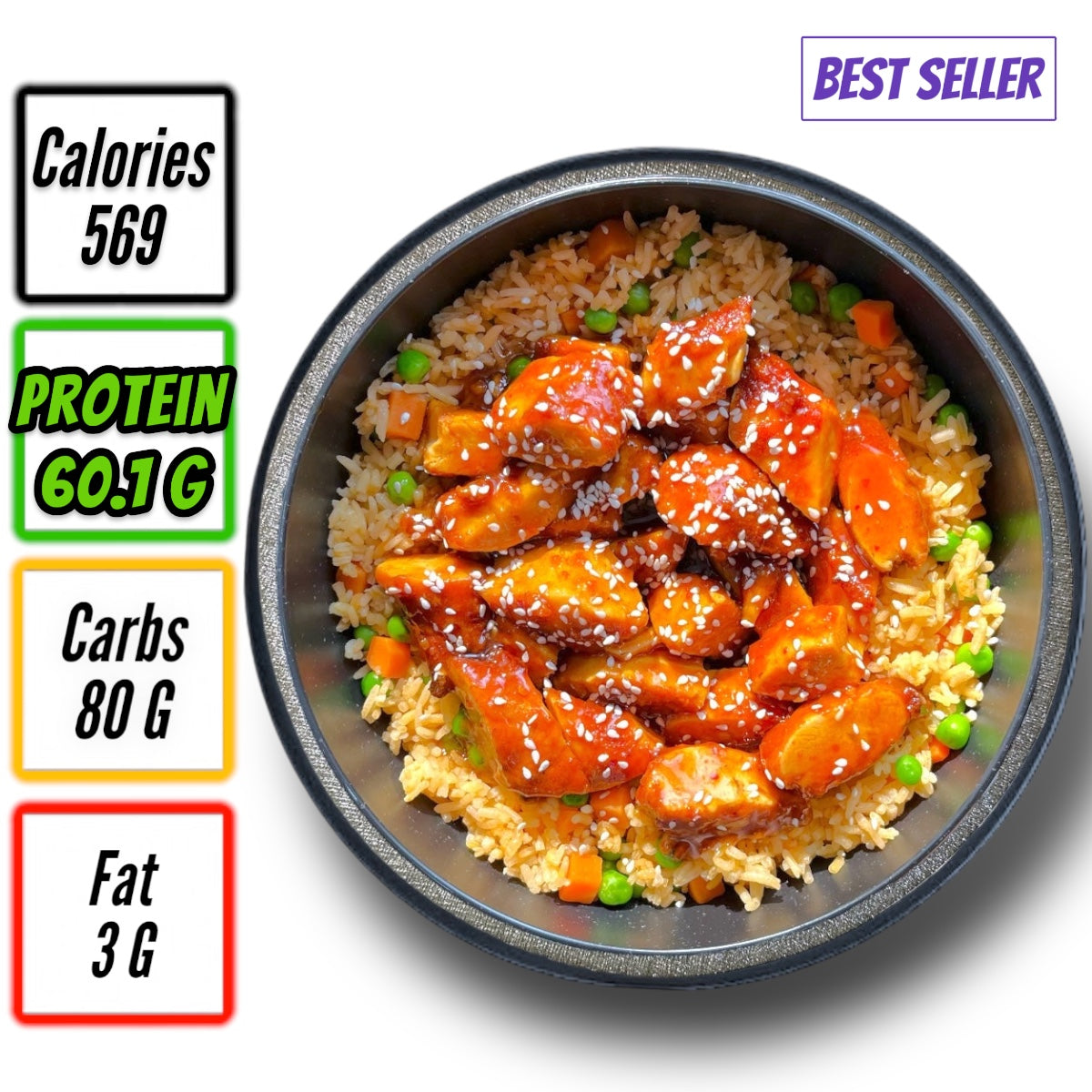 General Tso’s PREMIUM (fat-free)