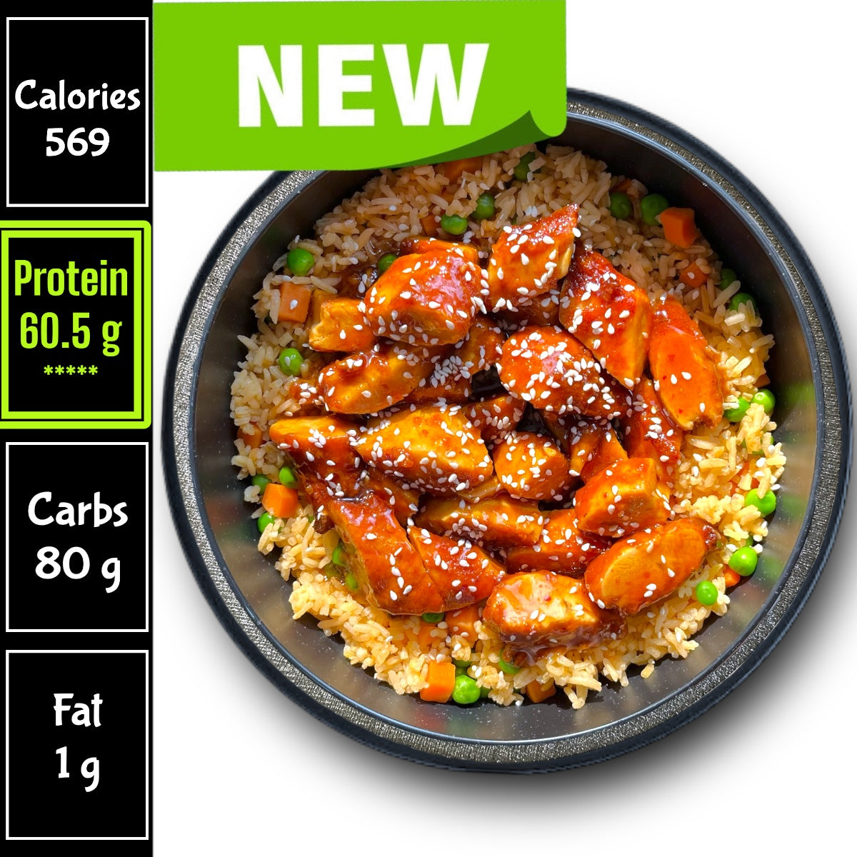 General Tso’s PREMIUM (fat-free)